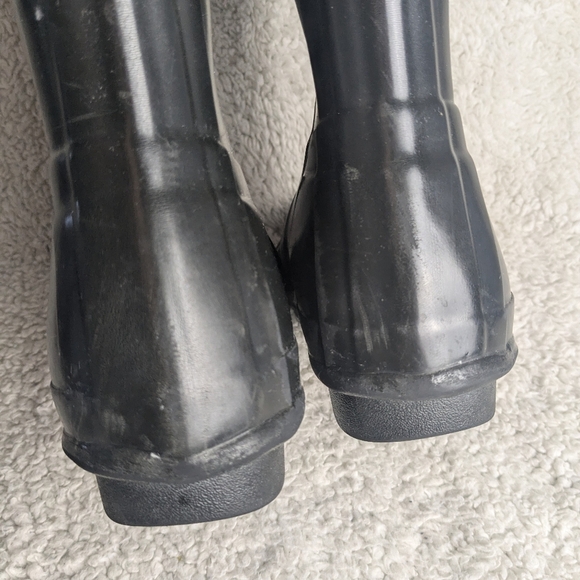 HUNTER High Black Rainboots Size 6 Women Waterproof - Picture 5 of 11